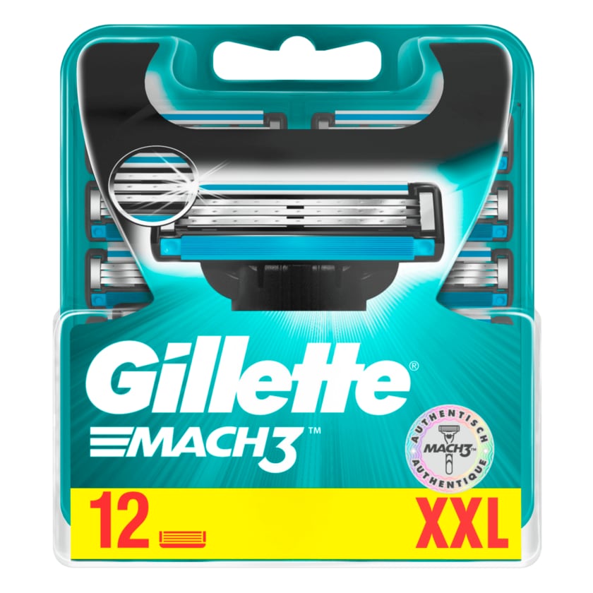 Gillette Klingen Mach3 XXL 12 Stück